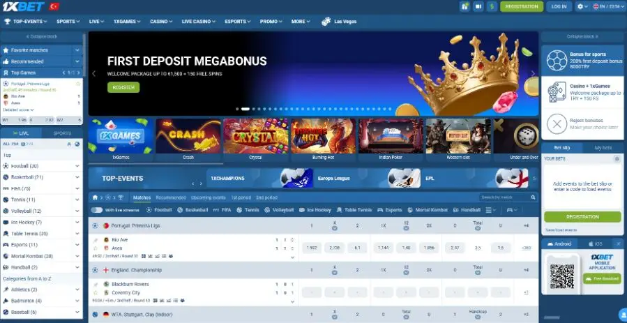 1xBet casino online: catálogo amplio y app propia