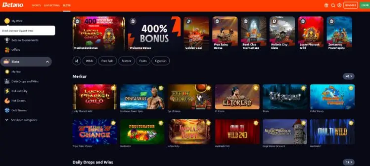 Betano casino online: opción local para pagos en pesos